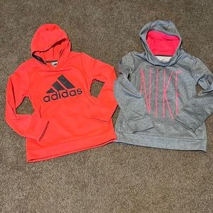 Adidas and Nike Girls Hoodie Bundle!